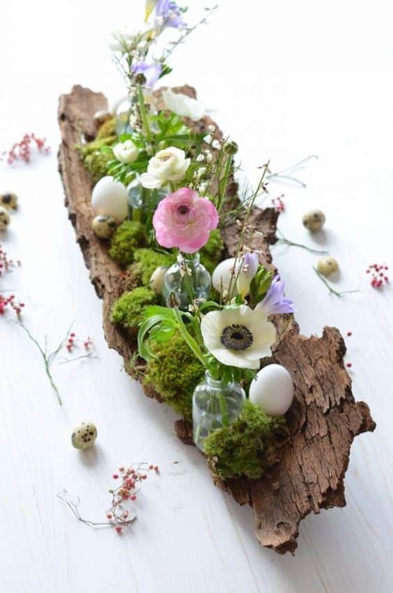 15+ DIY Original Table Centers