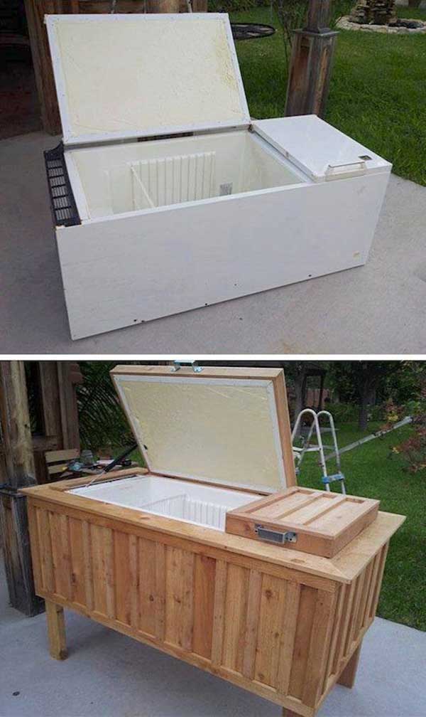 diy outdoor cooler ideas 1