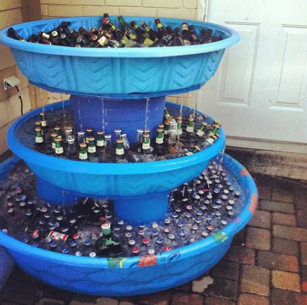 diy outdoor cooler ideas