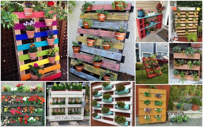 diy pallets planters