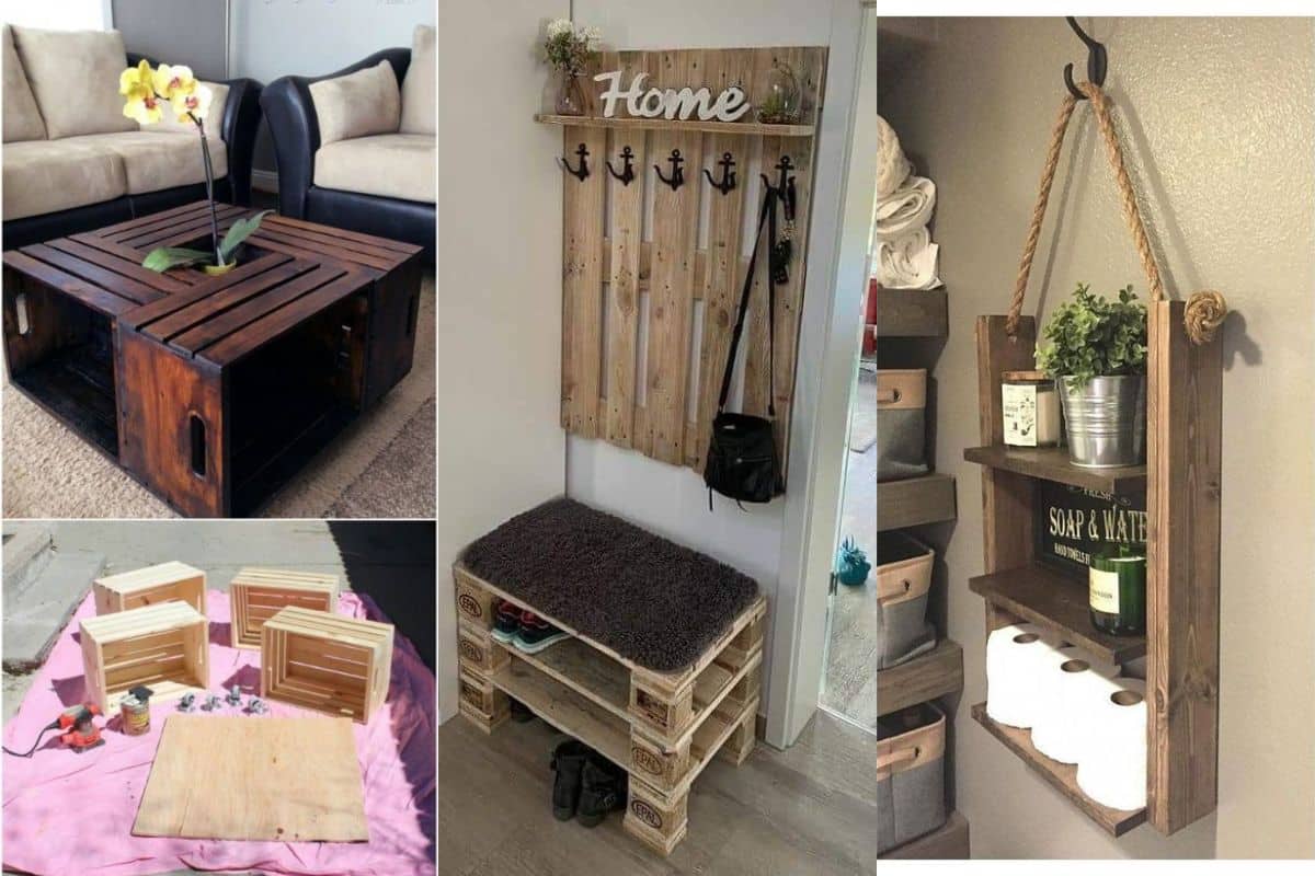 diy projects wooden furniture you can make at home 10