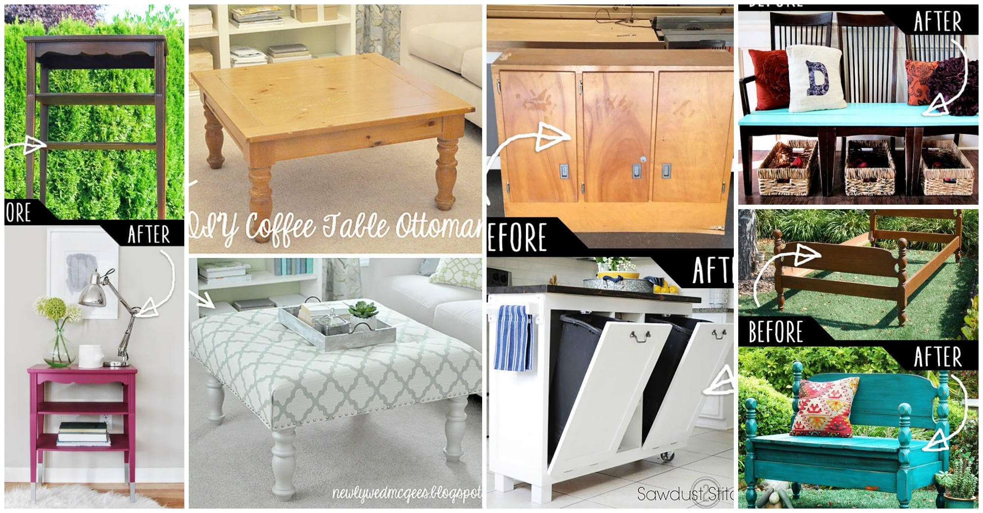 diy repurpose furniture ideas