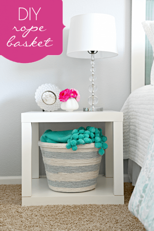 Lovely DIY Rope Projects to Beautify Your Home