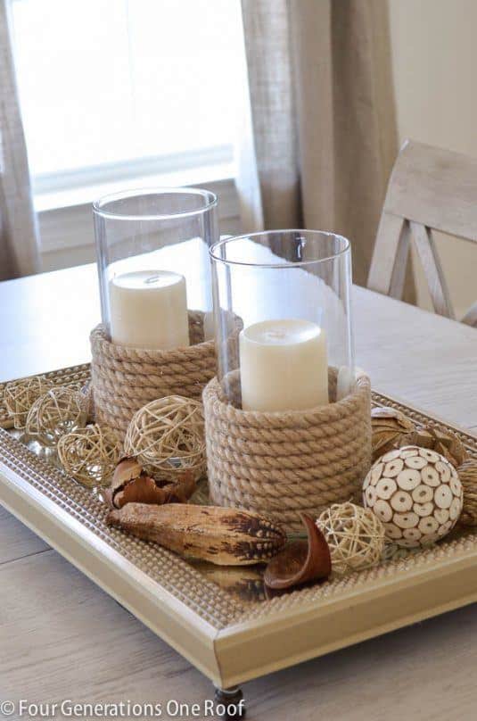 Lovely DIY Rope Projects to Beautify Your Home