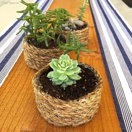 Lovely DIY Rope Projects to Beautify Your Home