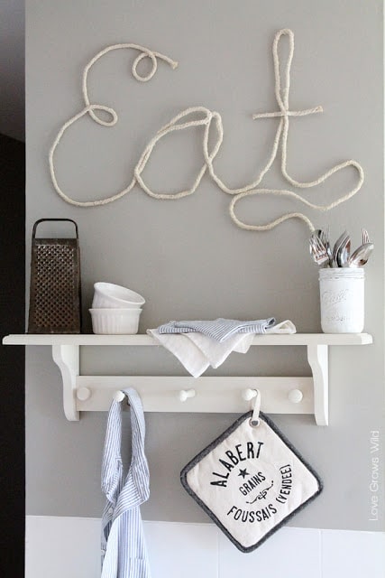 Lovely DIY Rope Projects to Beautify Your Home