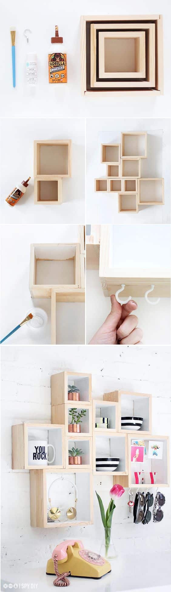 diy shelves build home 11