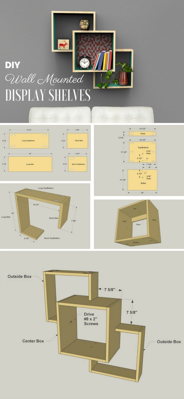 diy shelves build home 5