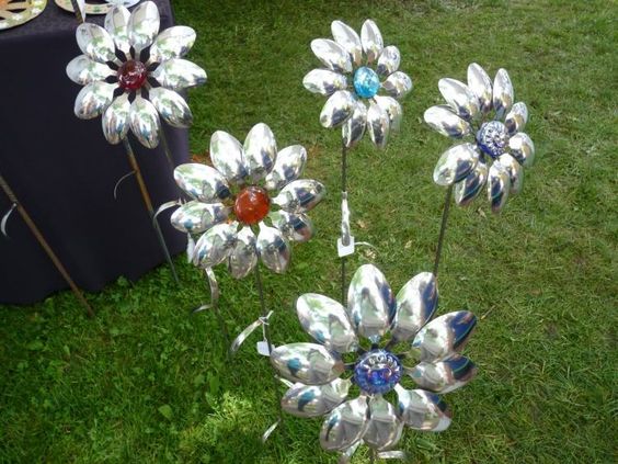 DIY Spoon Crafts and Ideas for Garden