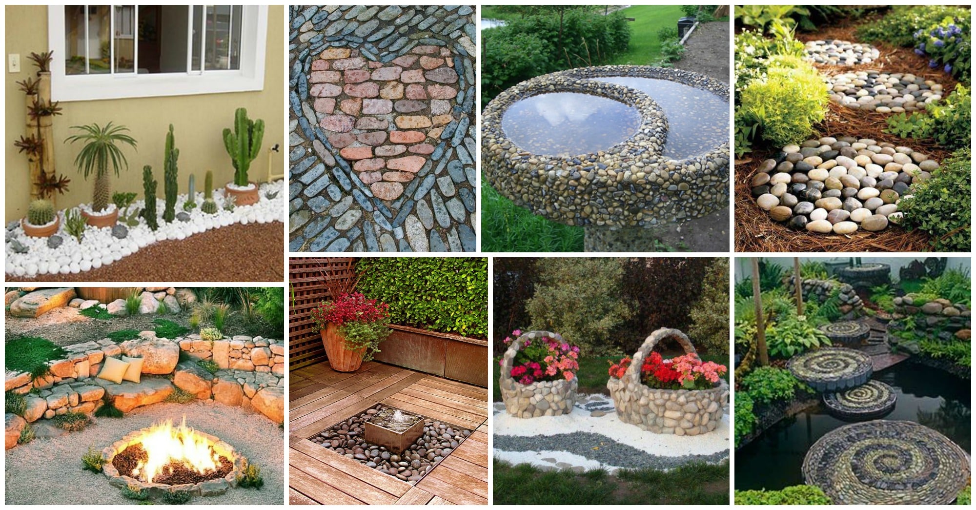 ≫ Decoración con piedras para jardín 🧿 Erojardin