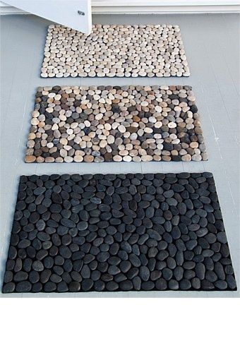 diy stone floor rug 10