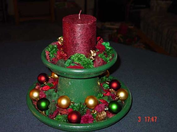 20+ DIY Terra Cotta Clay Pot Christmas Craft