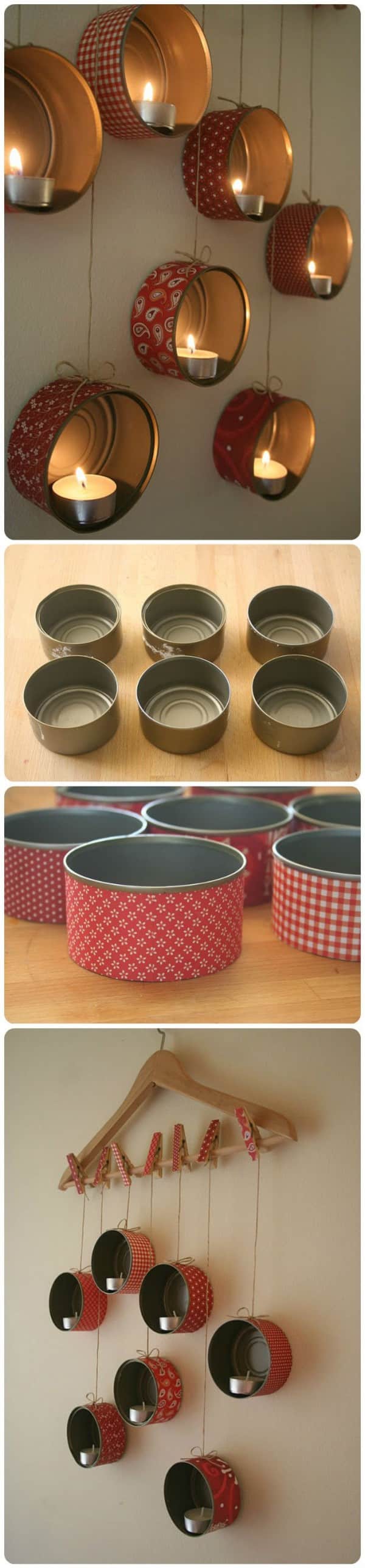 13+ DIY Tin Cans Into Adorable Decor Ideas