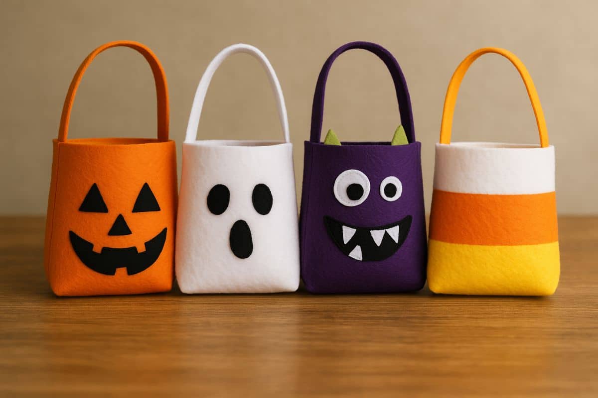 diy trick or treat bags for this halloween