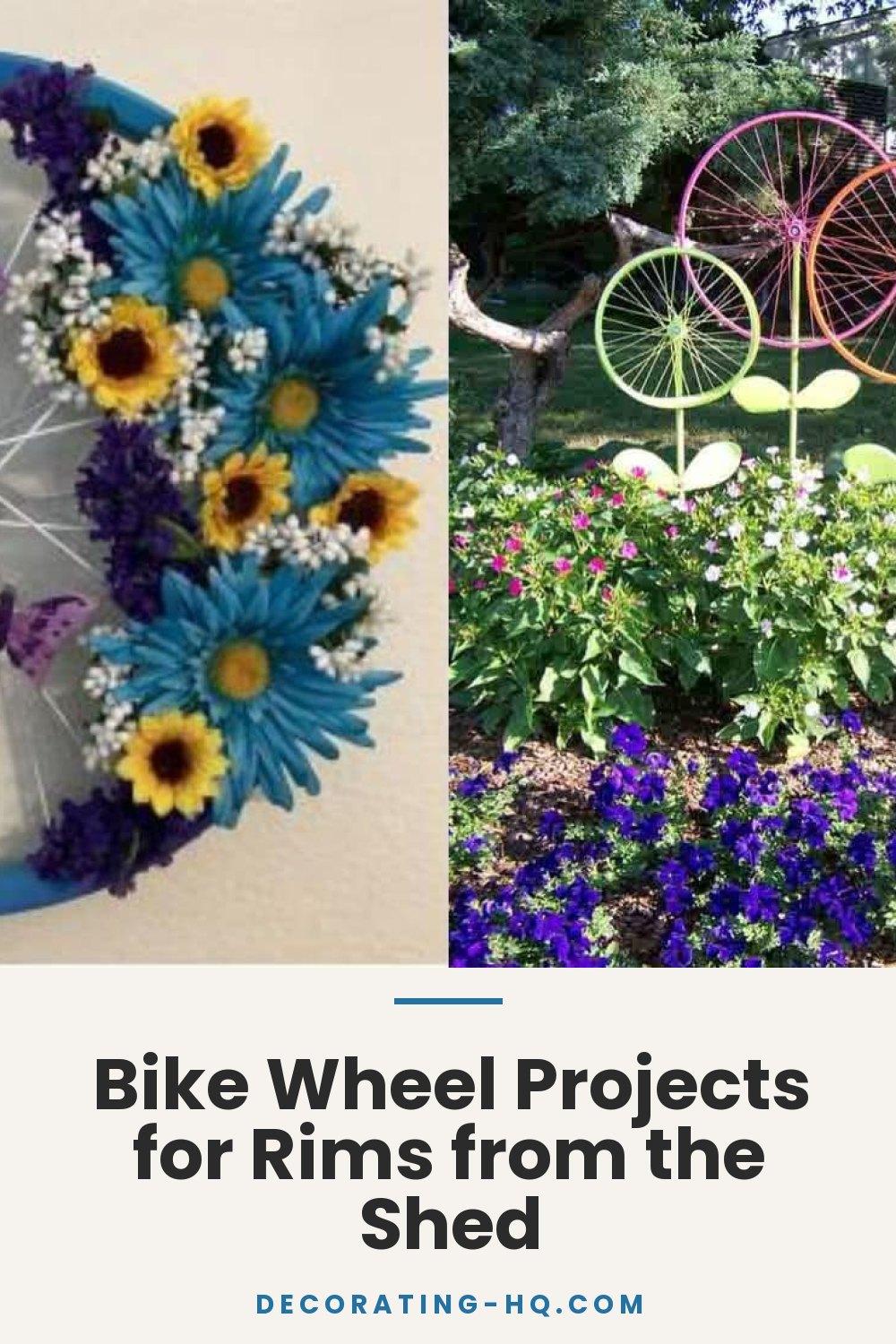 Bike Wheel Projects for Rims from the Shed