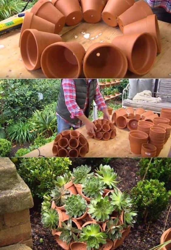 diy with terracotta pots 1