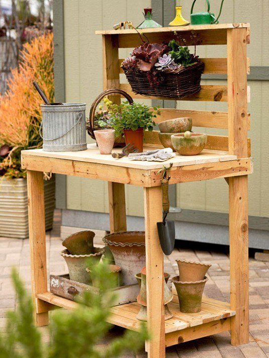 diy wooden decor garden 11