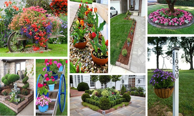 diyfront garden landscaping