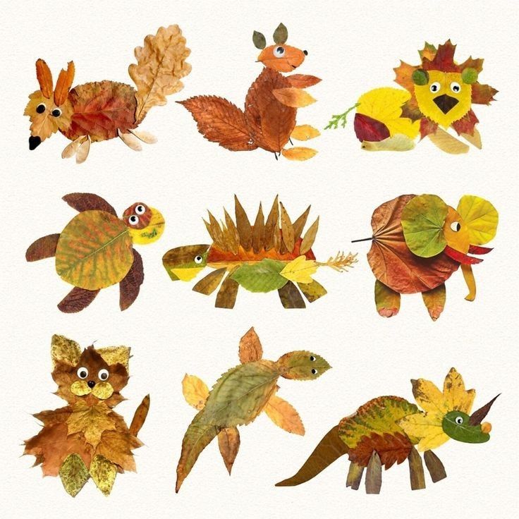 diys to try with autumn leaves 7