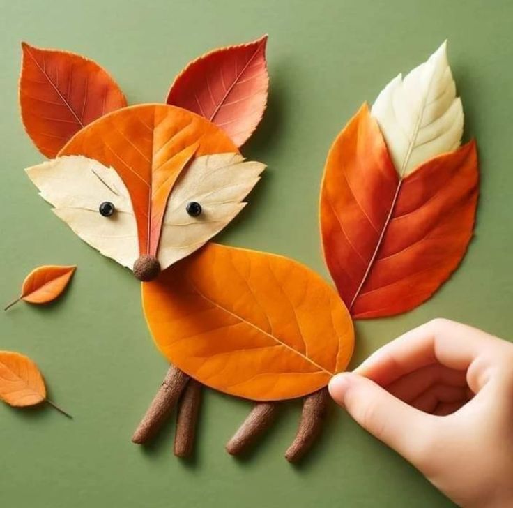 diys to try with autumn leaves 9