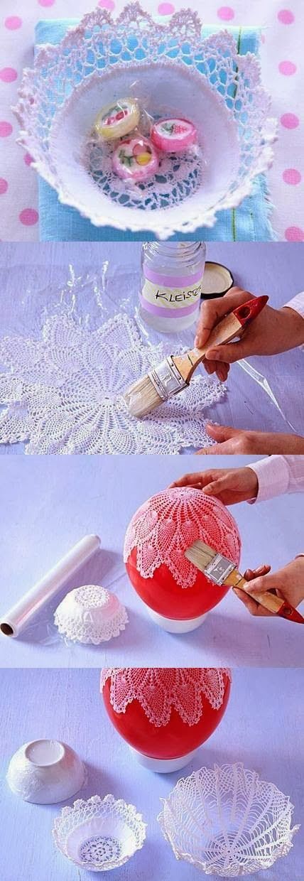 20+ DIY Doily Crafts You Never Knew Possible