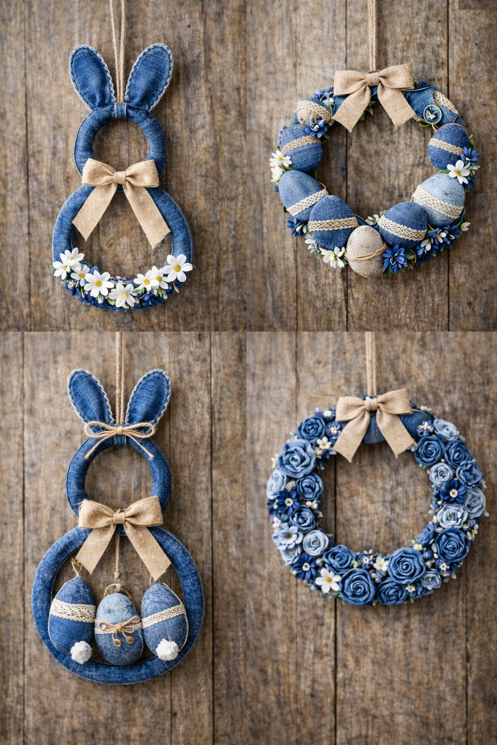 Adorable Easter Bunnies to Decorate Your Entryway Adorable Easter Bunnies to Decorate Your Entryway easter bunnies to decorate your door 6