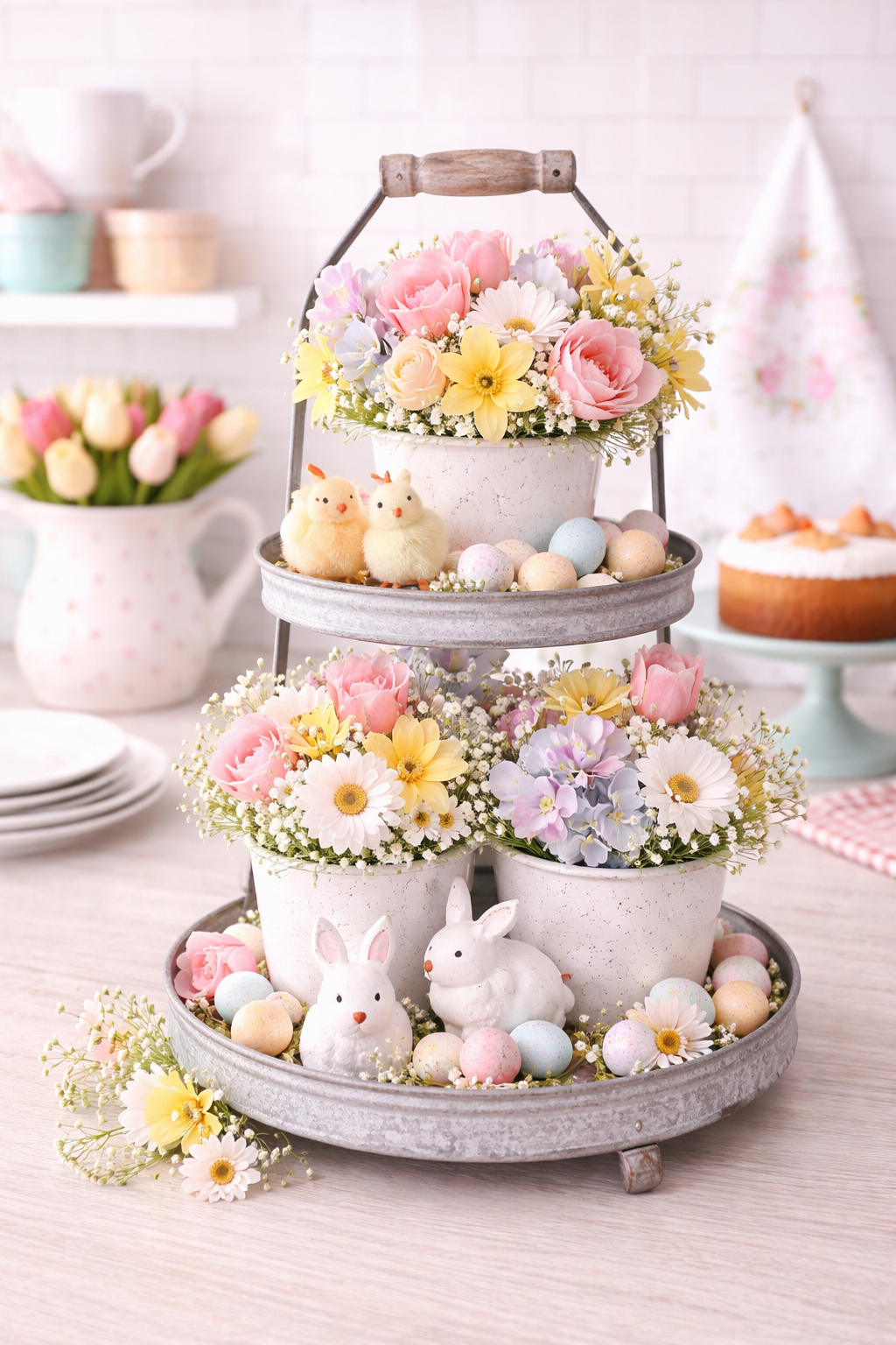 Easter Decorating Ideas in Pastel Shades for a Soft Spring Home Easter Decorating Ideas in Pastel Shades for a Soft Spring Home easter decorating ideas 5