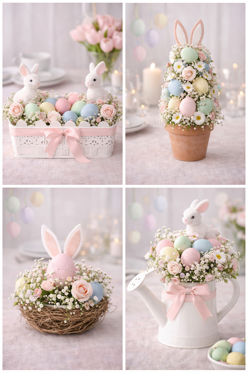 Easter Decorating Ideas in Pastel Shades for a Soft Spring Home Easter Decorating Ideas in Pastel Shades for a Soft Spring Home easter decorating ideas 7