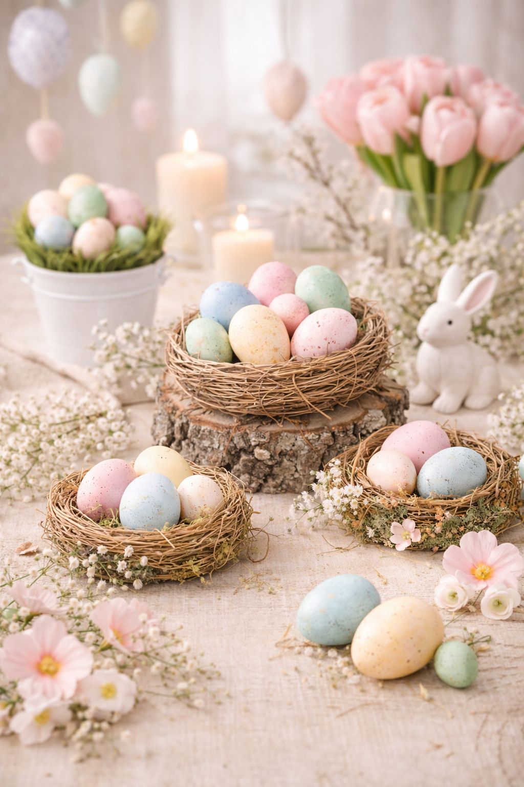 Easter Decorating Ideas in Pastel Shades for a Soft Spring Home Easter Decorating Ideas in Pastel Shades for a Soft Spring Home easter decorating ideas 8