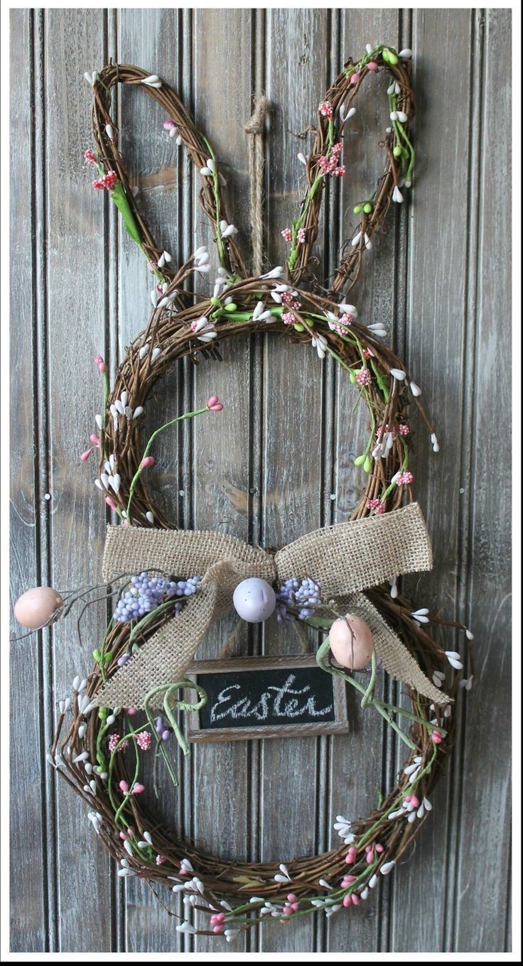 easter decoration ideas with dry branches 2