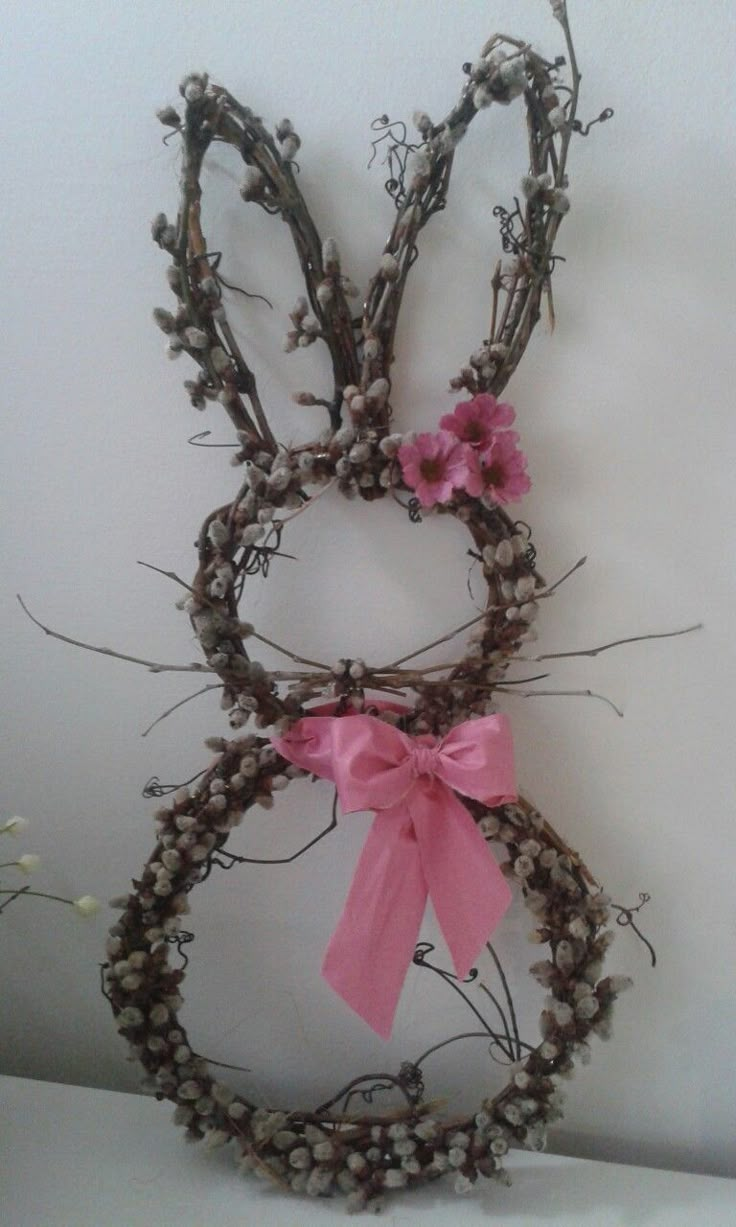 easter decoration ideas with dry branches