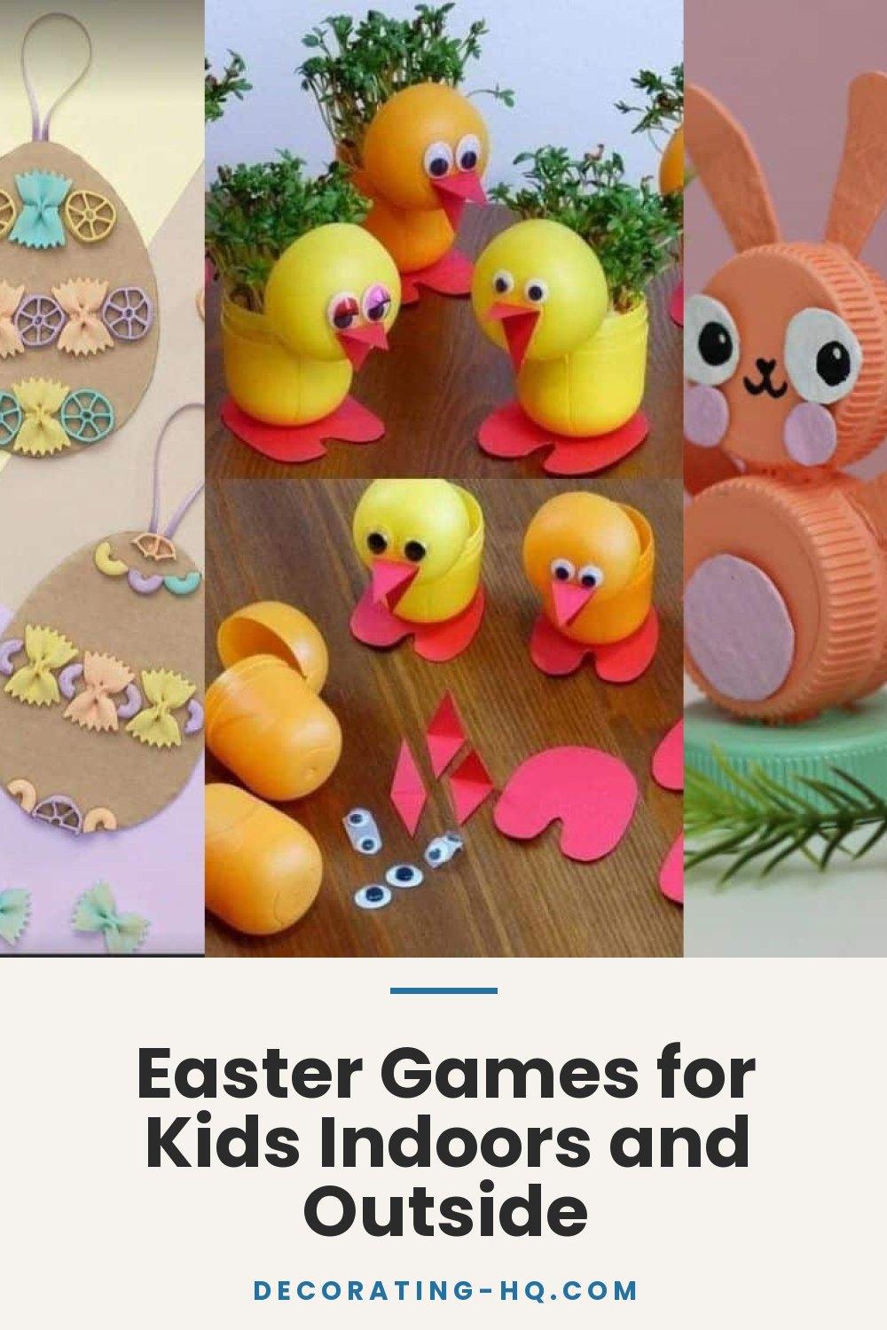 Easter Games for Kids Indoors and Outside