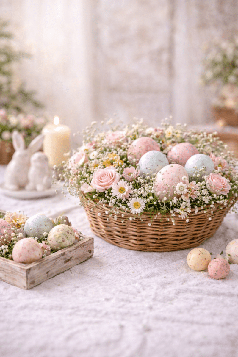 easter table centerpieces