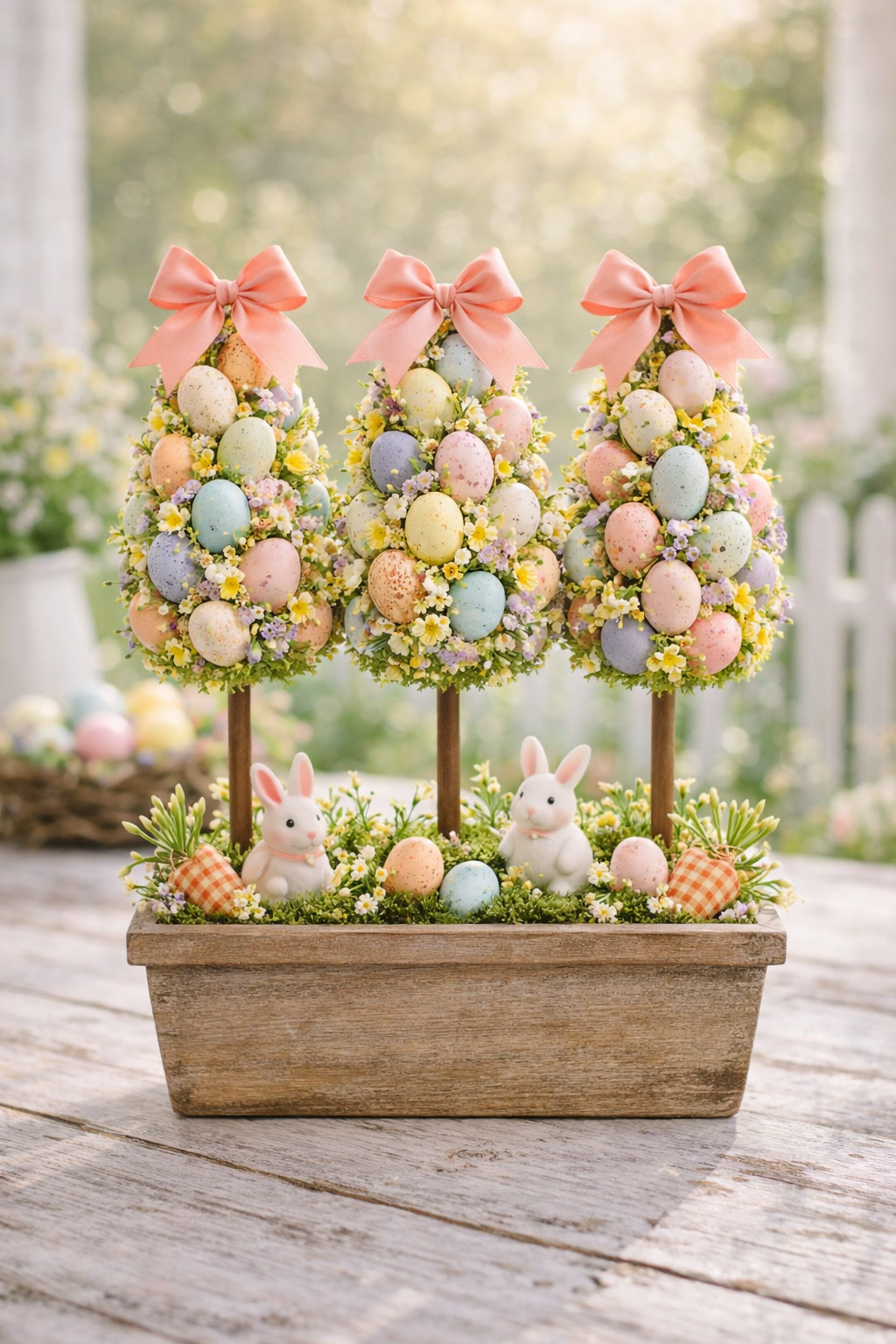Easter Topiary Ideas That Make Spring Decor Look Instantly Charming Easter Topiary Ideas That Make Spring Decor Look Instantly Charming easter topiary ideas 1