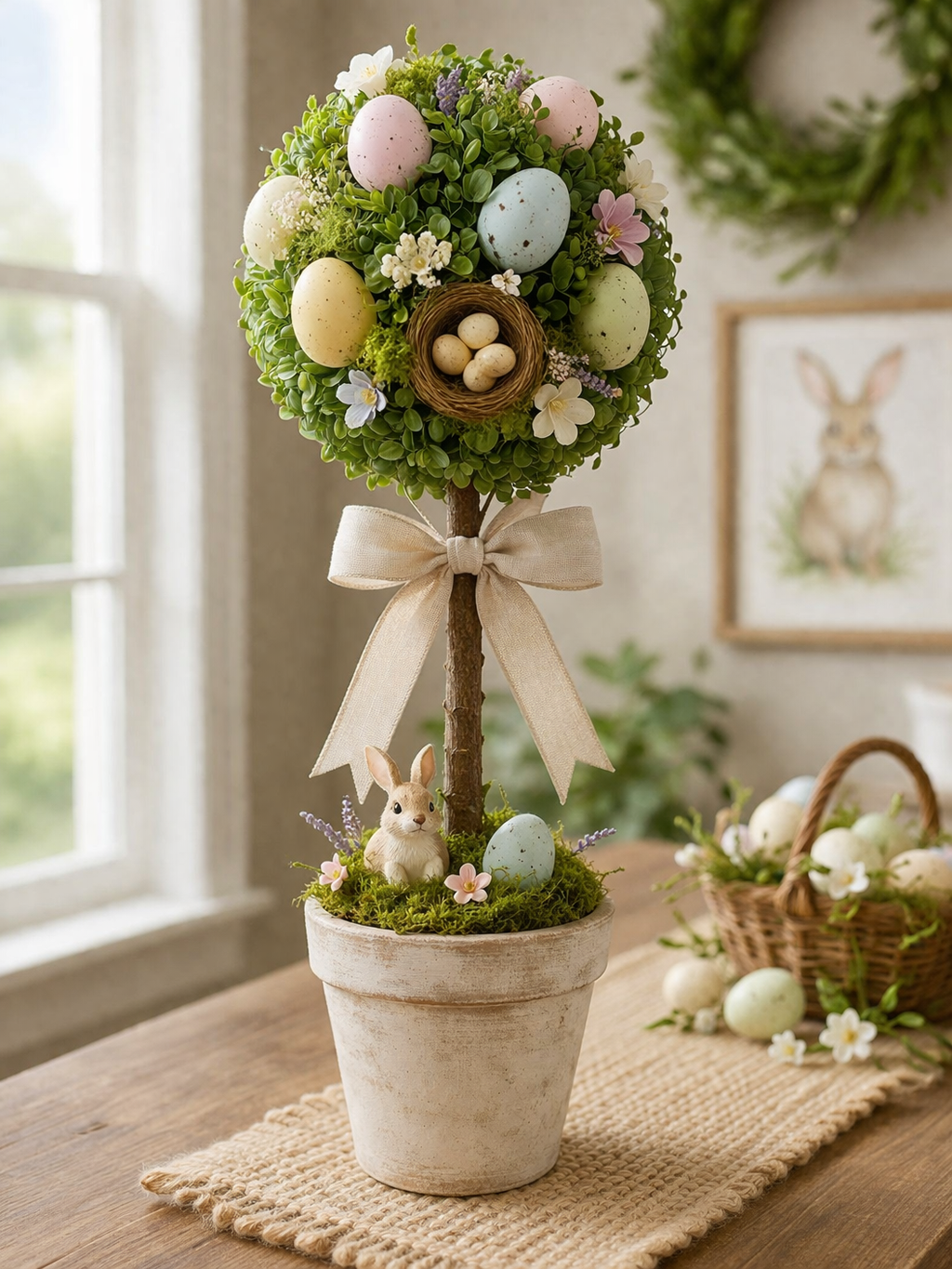 Easter Topiary Ideas That Make Spring Decor Look Instantly Charming Easter Topiary Ideas That Make Spring Decor Look Instantly Charming easter topiary ideas 3