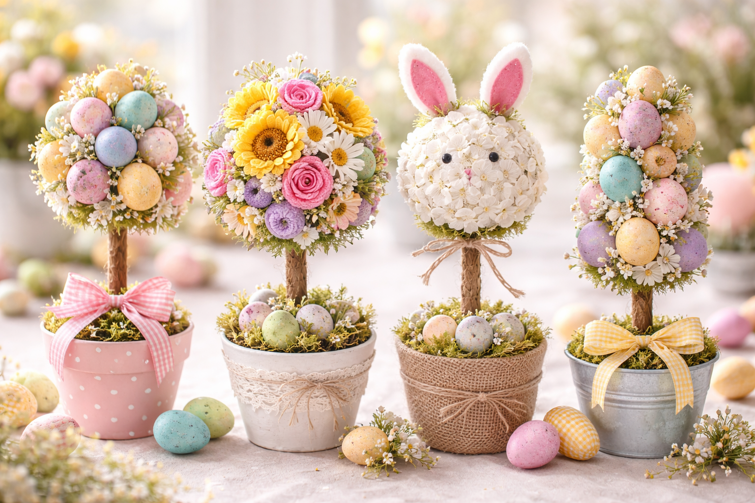 Easter Topiary Ideas That Make Spring Decor Look Instantly Charming Easter Topiary Ideas That Make Spring Decor Look Instantly Charming easter topiary ideas 6