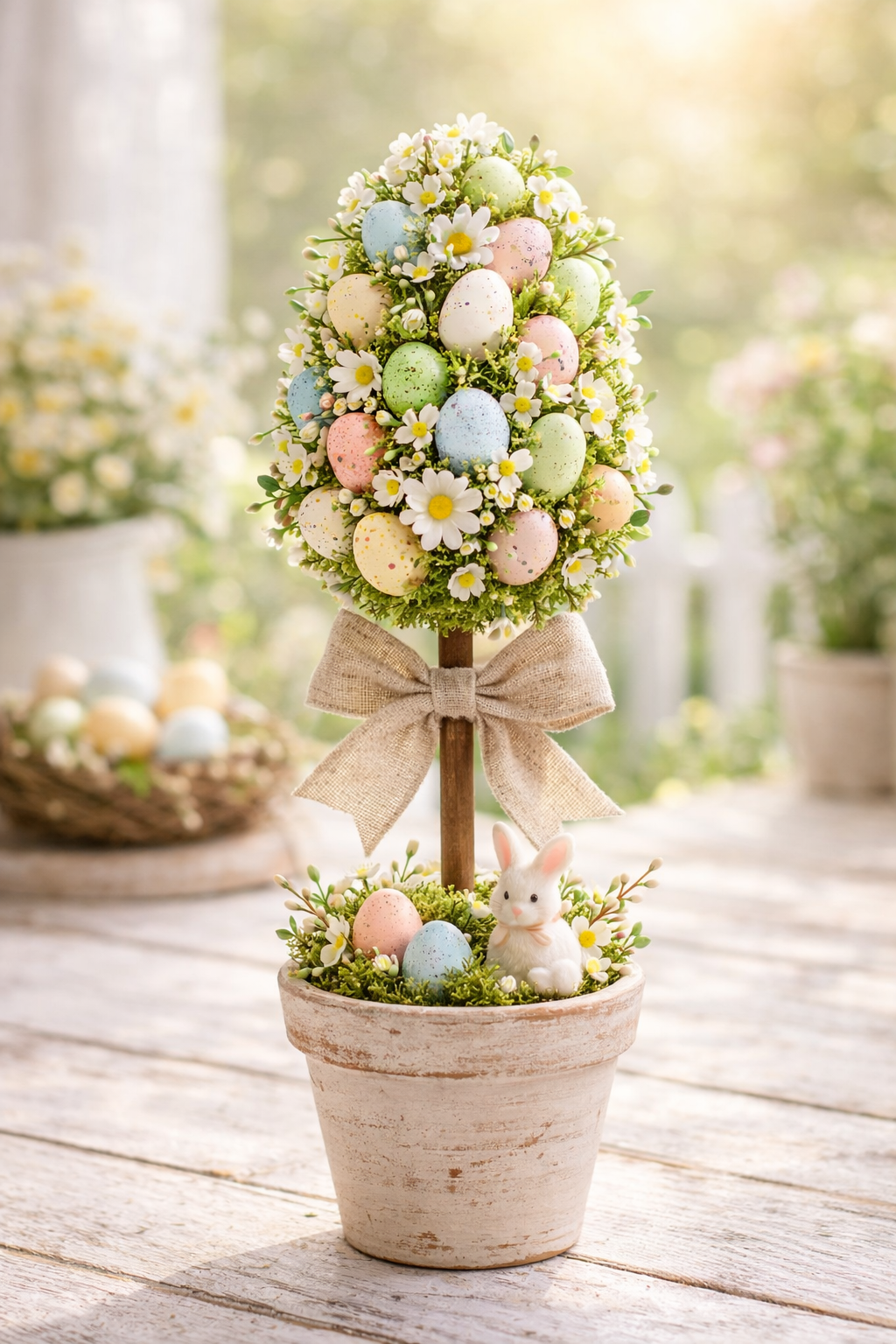 Easter Topiary Ideas That Make Spring Decor Look Instantly Charming Easter Topiary Ideas That Make Spring Decor Look Instantly Charming easter topiary ideas