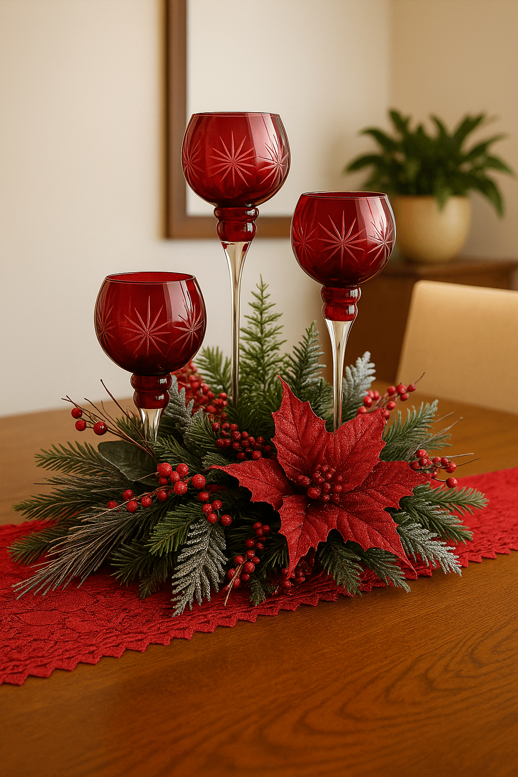 easy christmas centerpieces 1 Copia