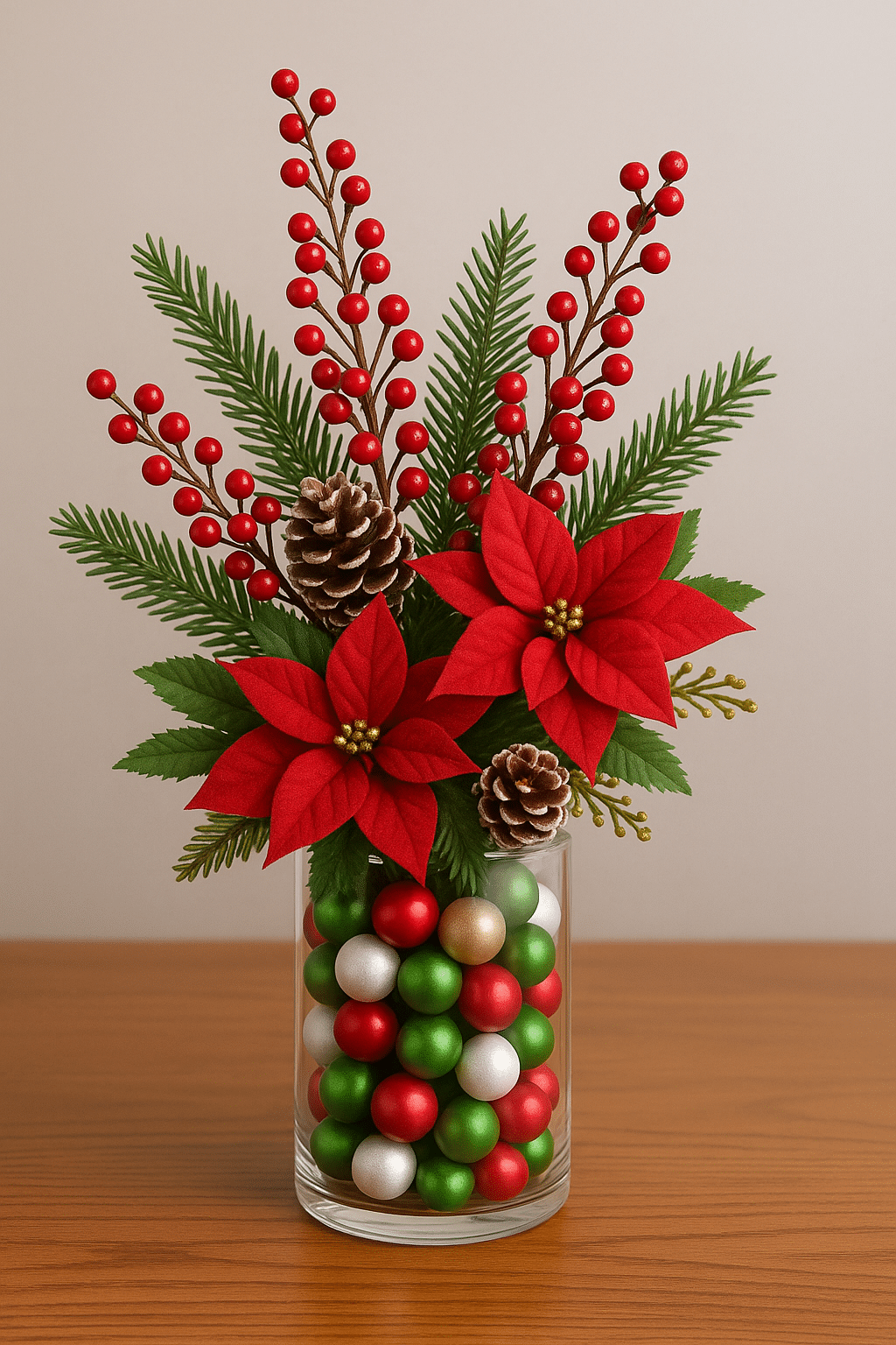easy christmas centerpieces 2 Copia