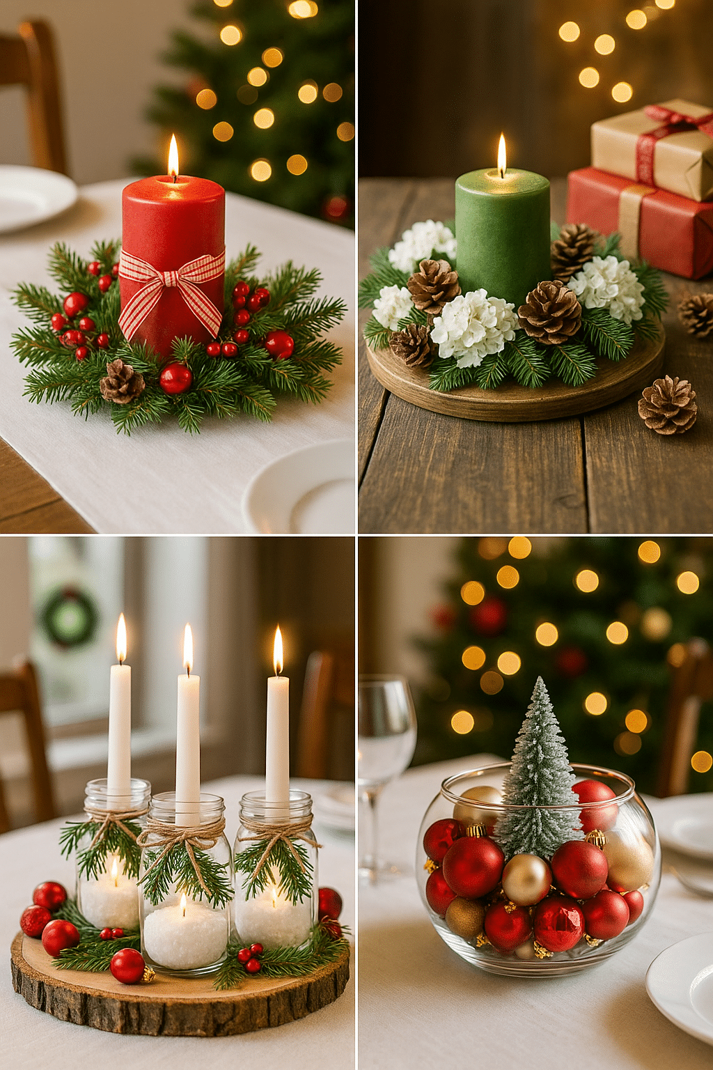easy christmas centerpieces 3 Copia