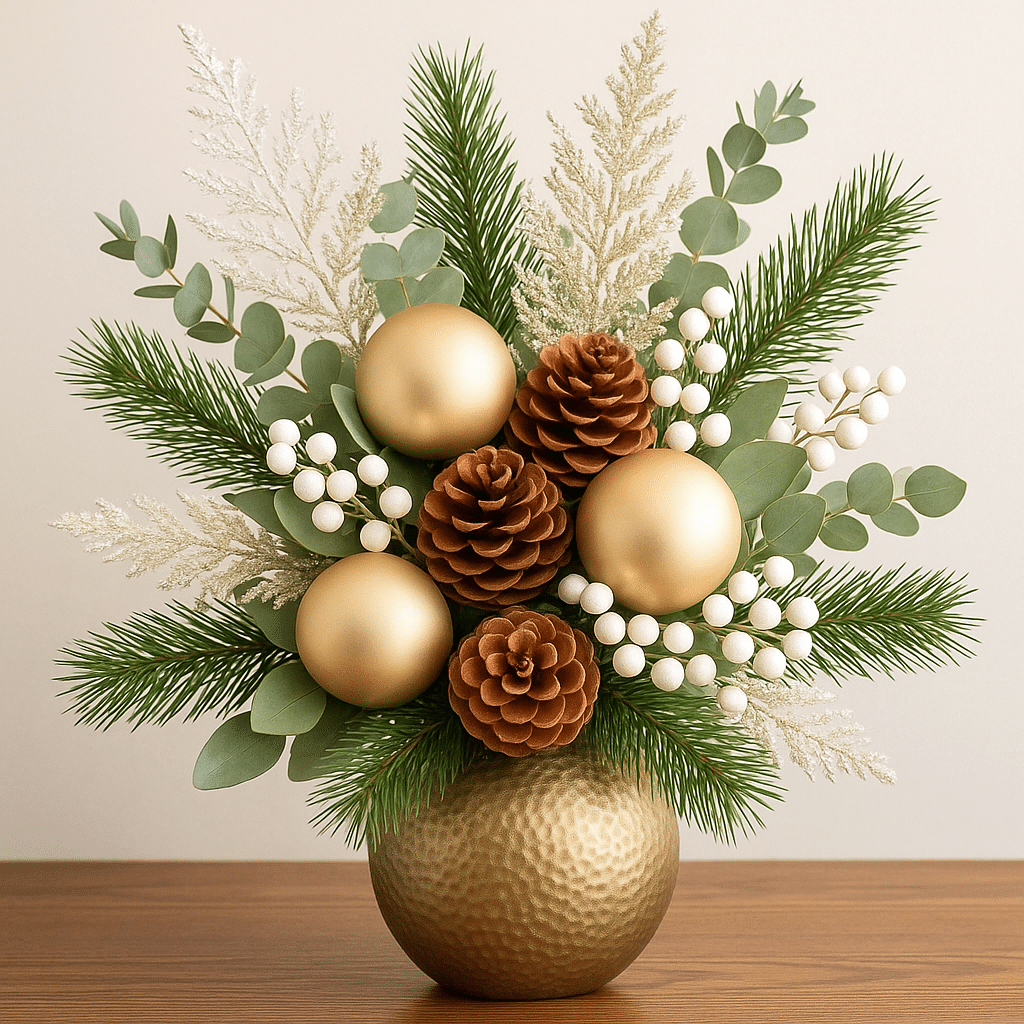 easy christmas centerpieces 7