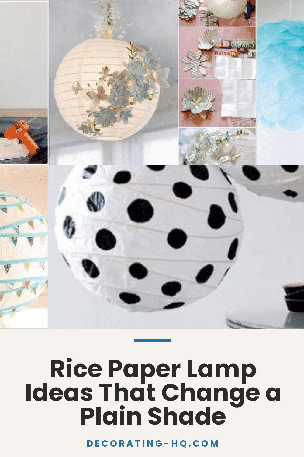Rice Paper Lamp Ideas That Change a Plain Shade