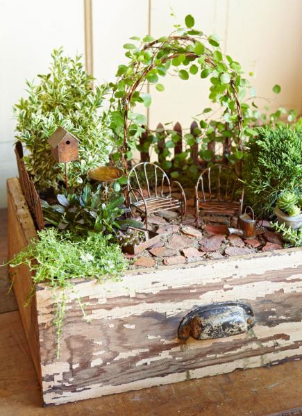 Wonderful Fairy Garden Ideas