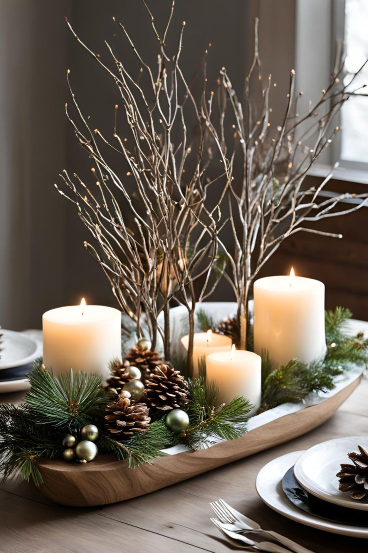 enchanting christmas centerpieces 1