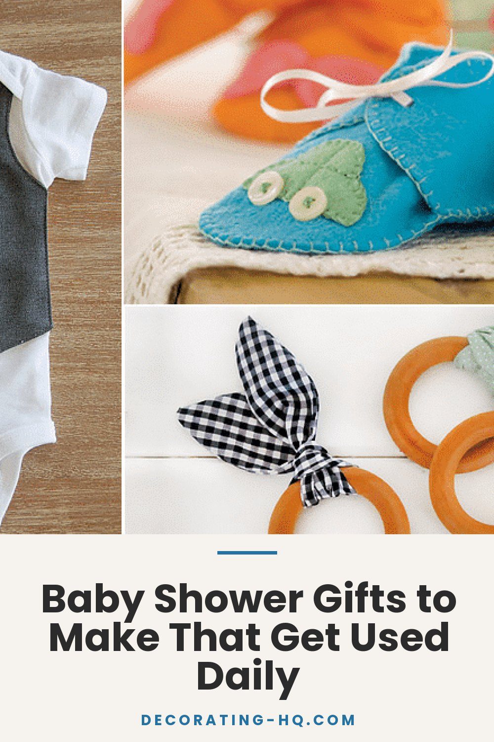 Baby Shower Gifts to Make That Get Used Daily