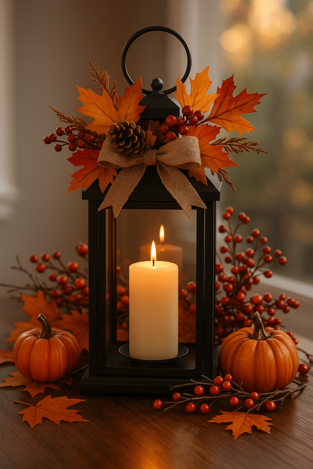 fall lantern decor ideas 6