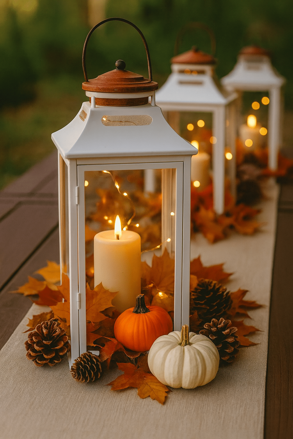 fall lantern decor ideas