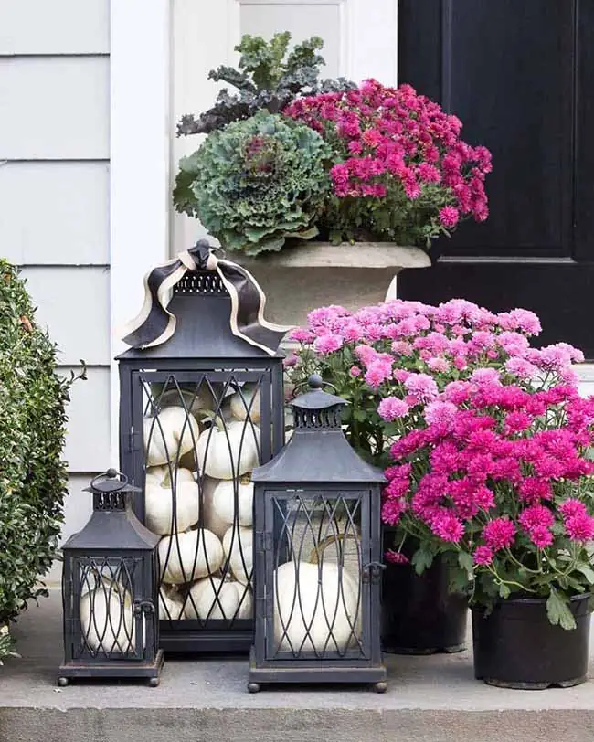 fall lantern decor ideas