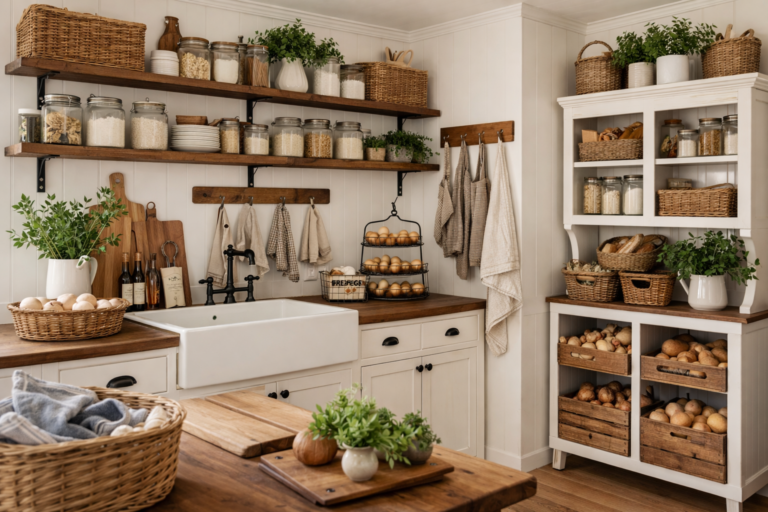 Farmhouse-Inspired Kitchen Storage Ideas: Beautiful Ways to Organize Your Space with Rustic Charm Farmhouse-Inspired Kitchen Storage Ideas: Beautiful Ways to Organize Your Space with Rustic Charm farmhouse inspired kitchen storage ideas
