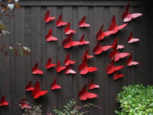 20+ Beautiful DIY Fence Decoration Ideas